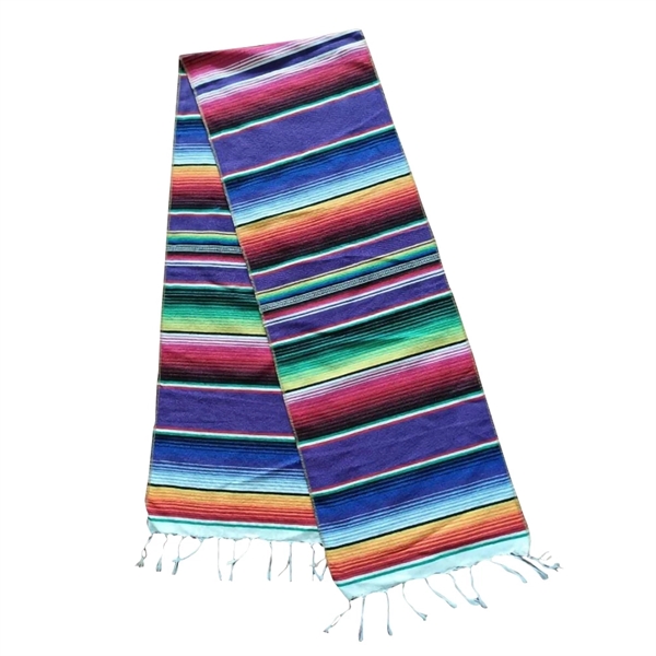 Mexican Serape Table Runner 2