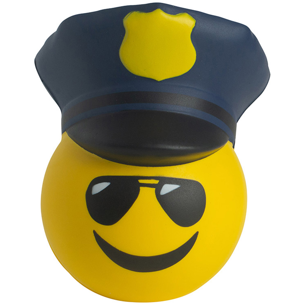 Police Officer Emoji Hat Stress Reliever 1