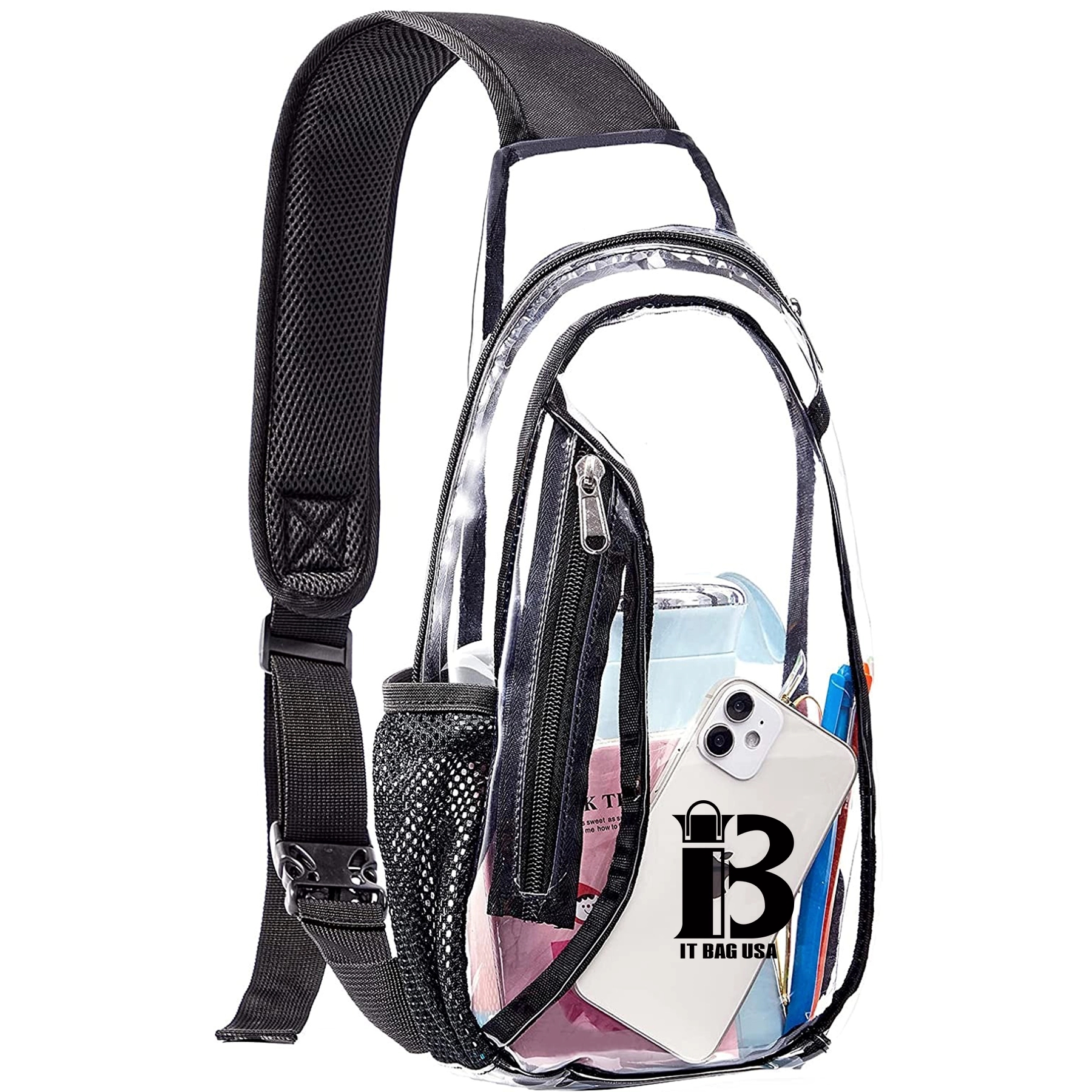 Pvc Crossbody Clear Sling Bag 4