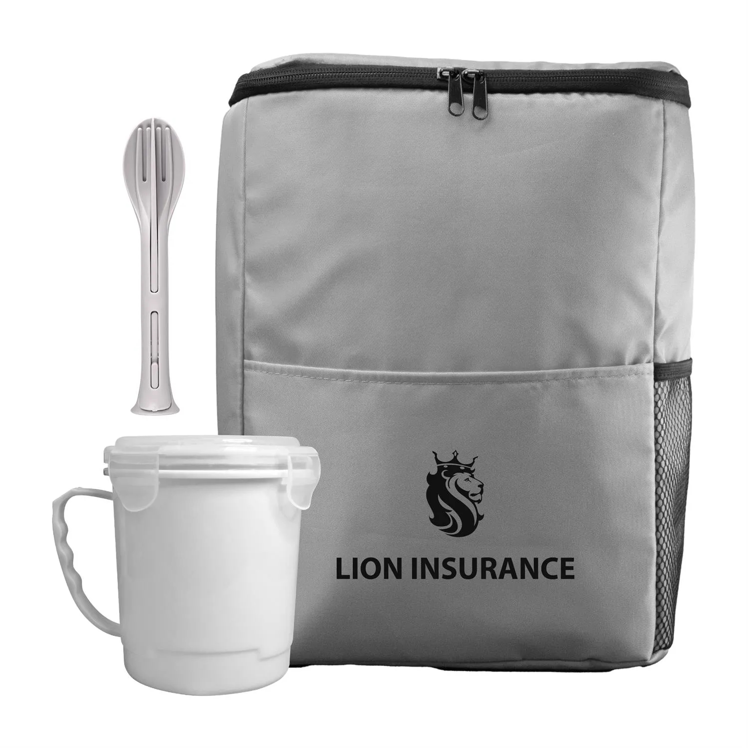 Sporty Recycled Soup & Utensil Set 16