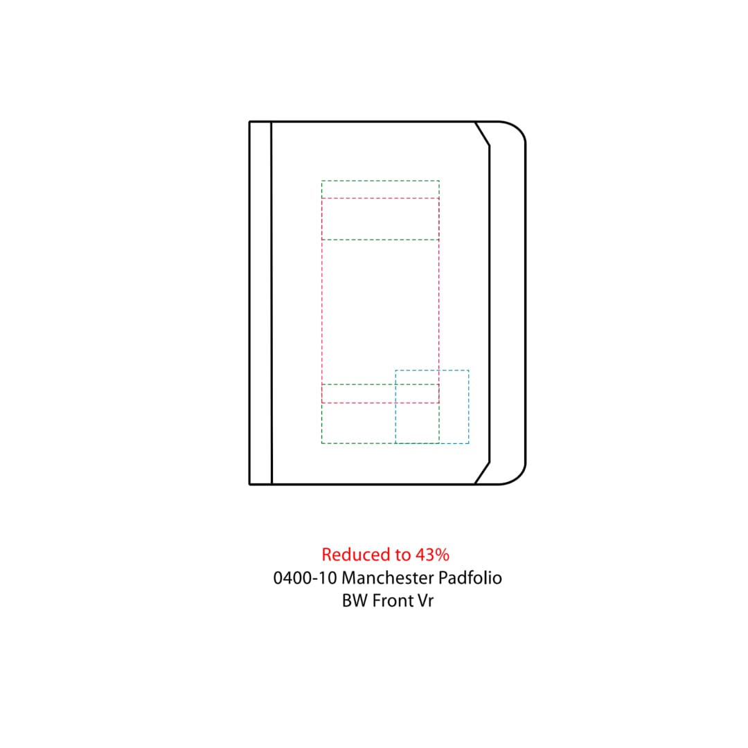 FSC® Mix Manchester Zippered Padfolio 5