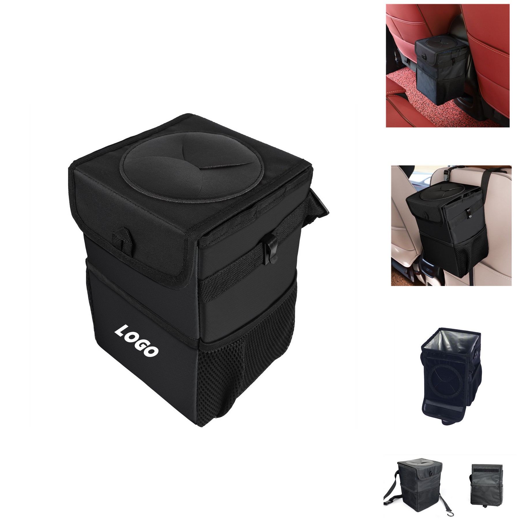 Foldable Car Trash Can 2