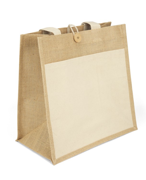 Izzy™- Jute Tote - Screen Print 5