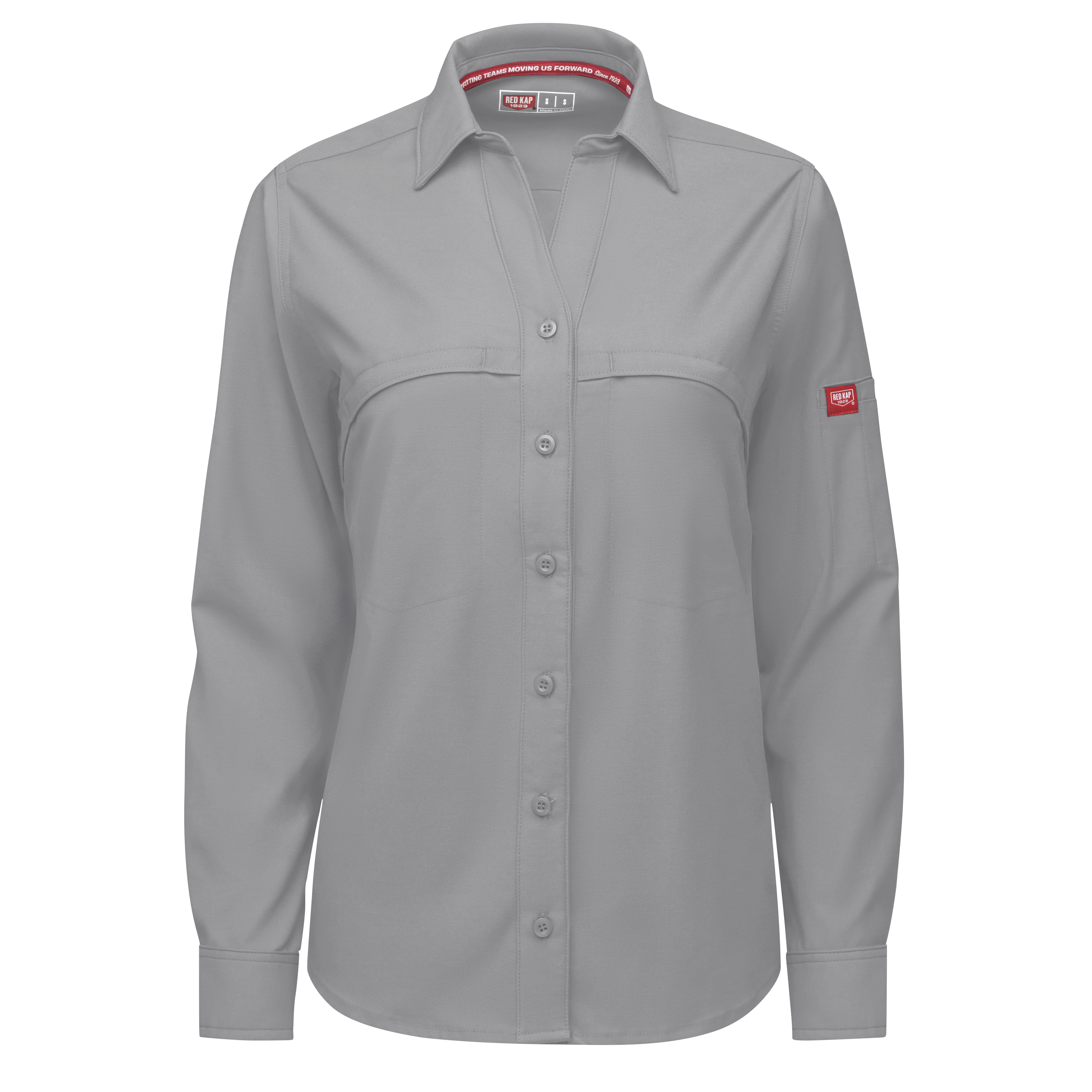 Red Kap® Women's Cooling Long Sleeve Work Shirt 2
