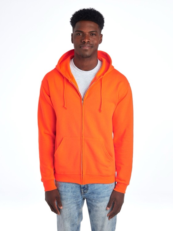 JERZEES NuBlend® Unisex Full-Zip Hooded Sweatshirt 10