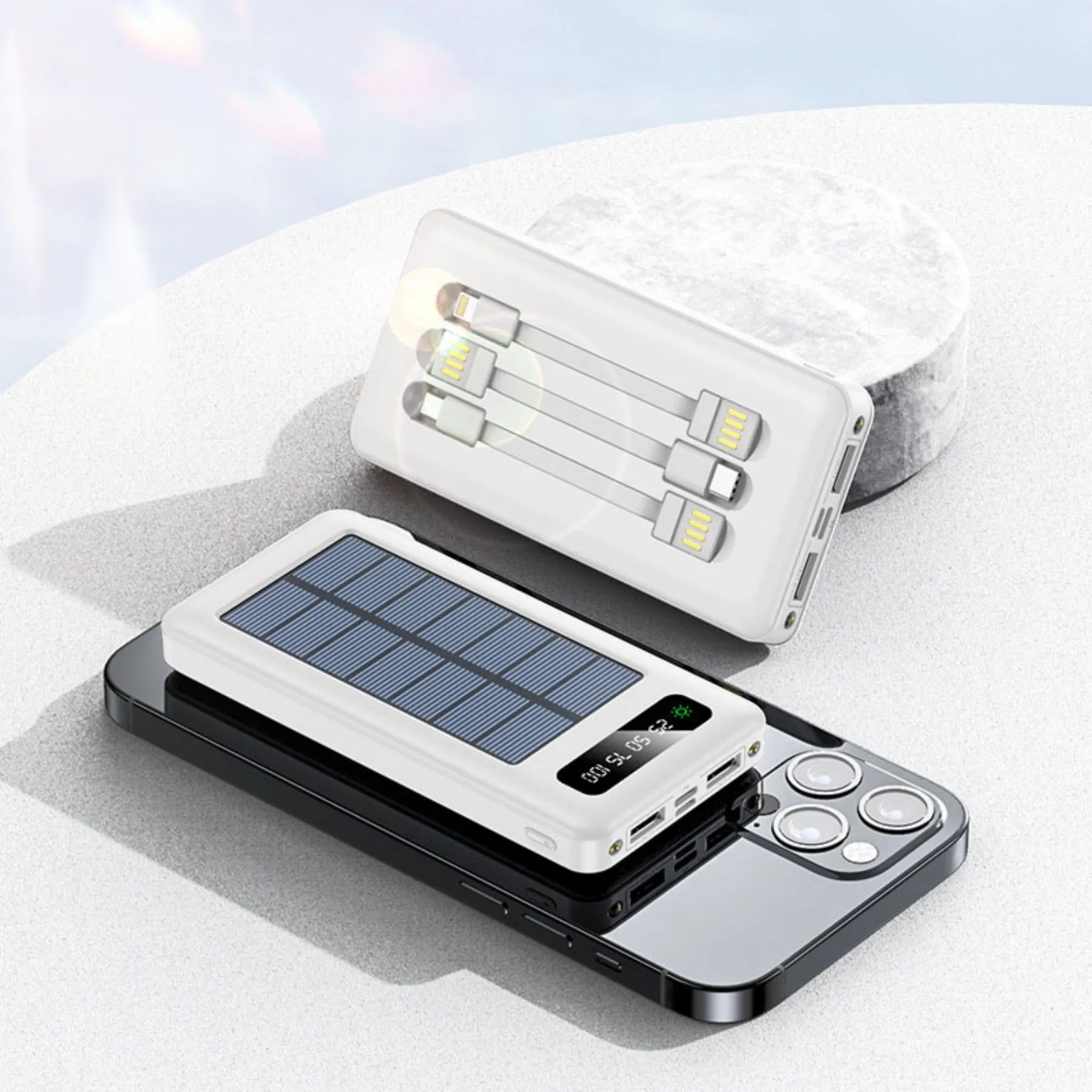 Solar 10000 mAh Power Bank 7