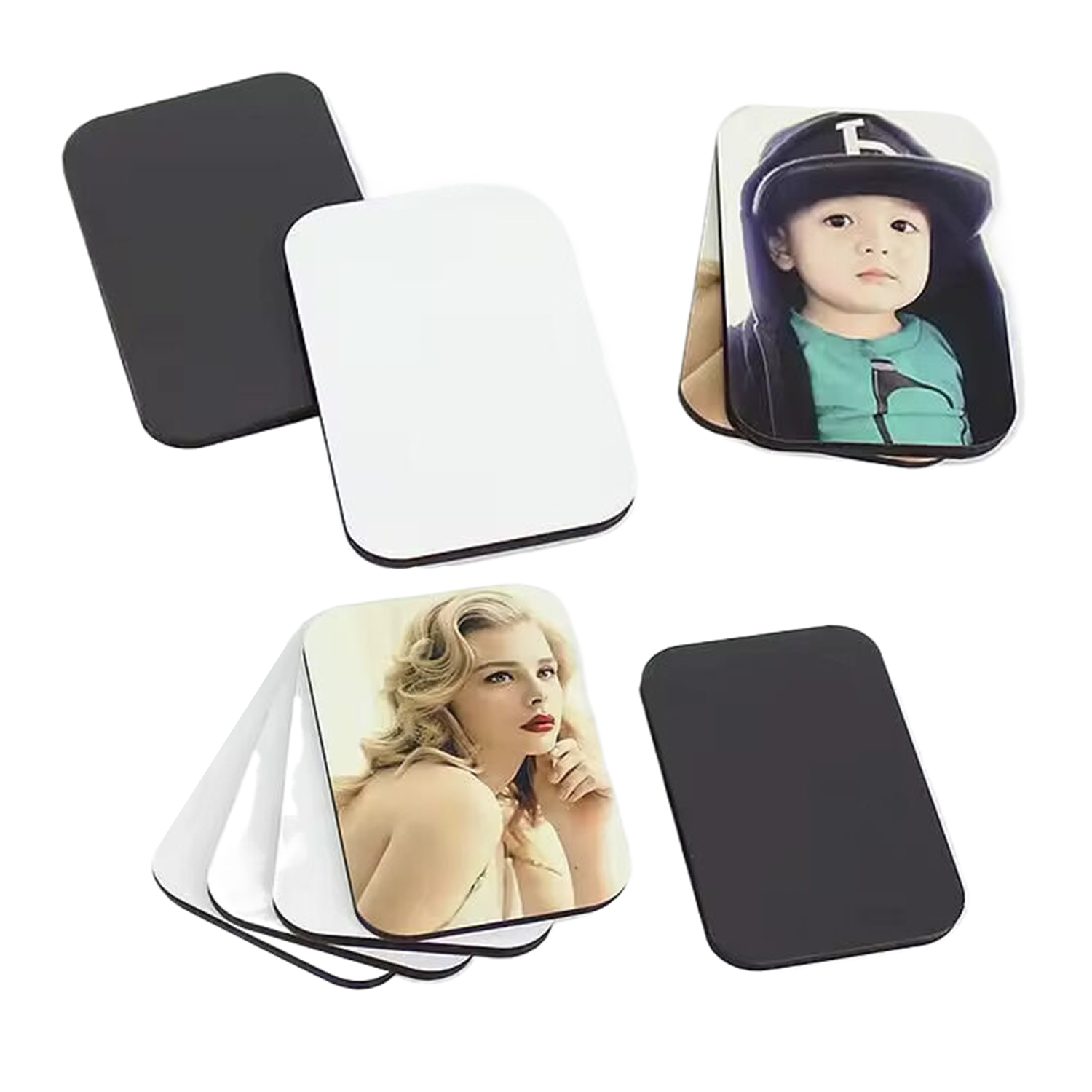 Rectangle Design Sublimation MDF Fridge Magnet 4