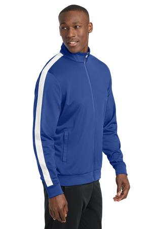 Sport-Tek Tricot Sleeve Stripe Track Jacket. JST94 31