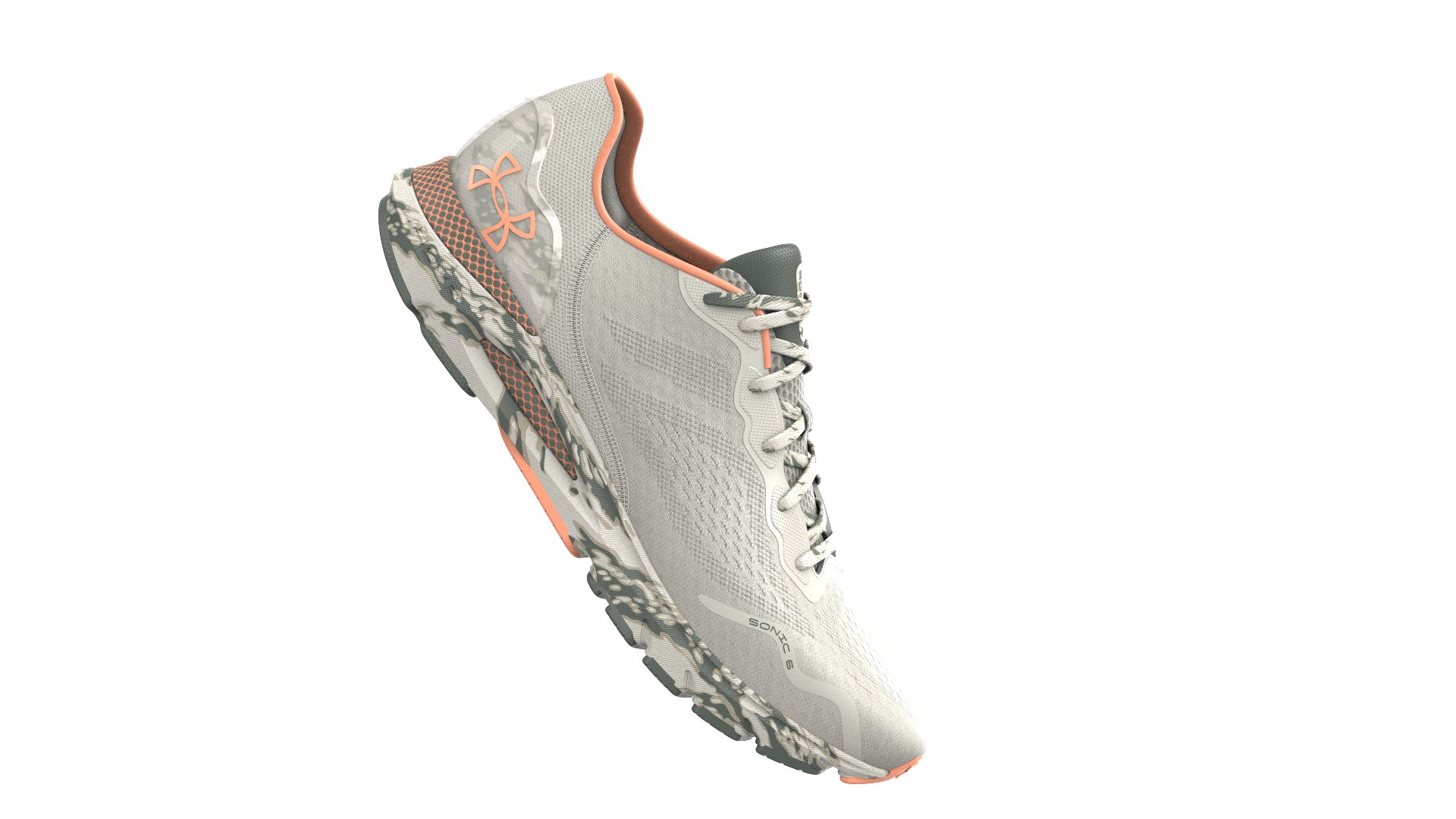 UA HOVR Sonic 6 Camo Women's Running Shoes 6