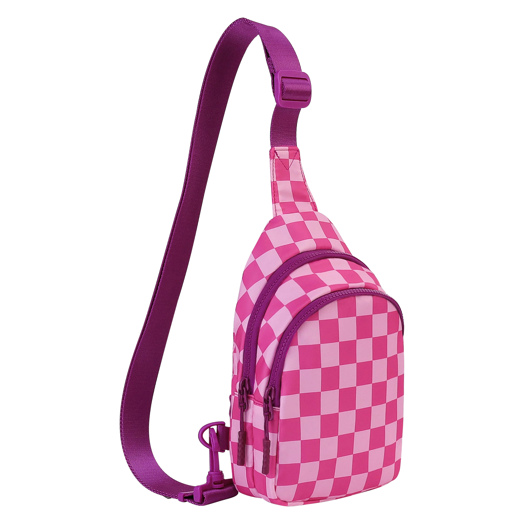 Plaid Crossbody Sling Bag 7