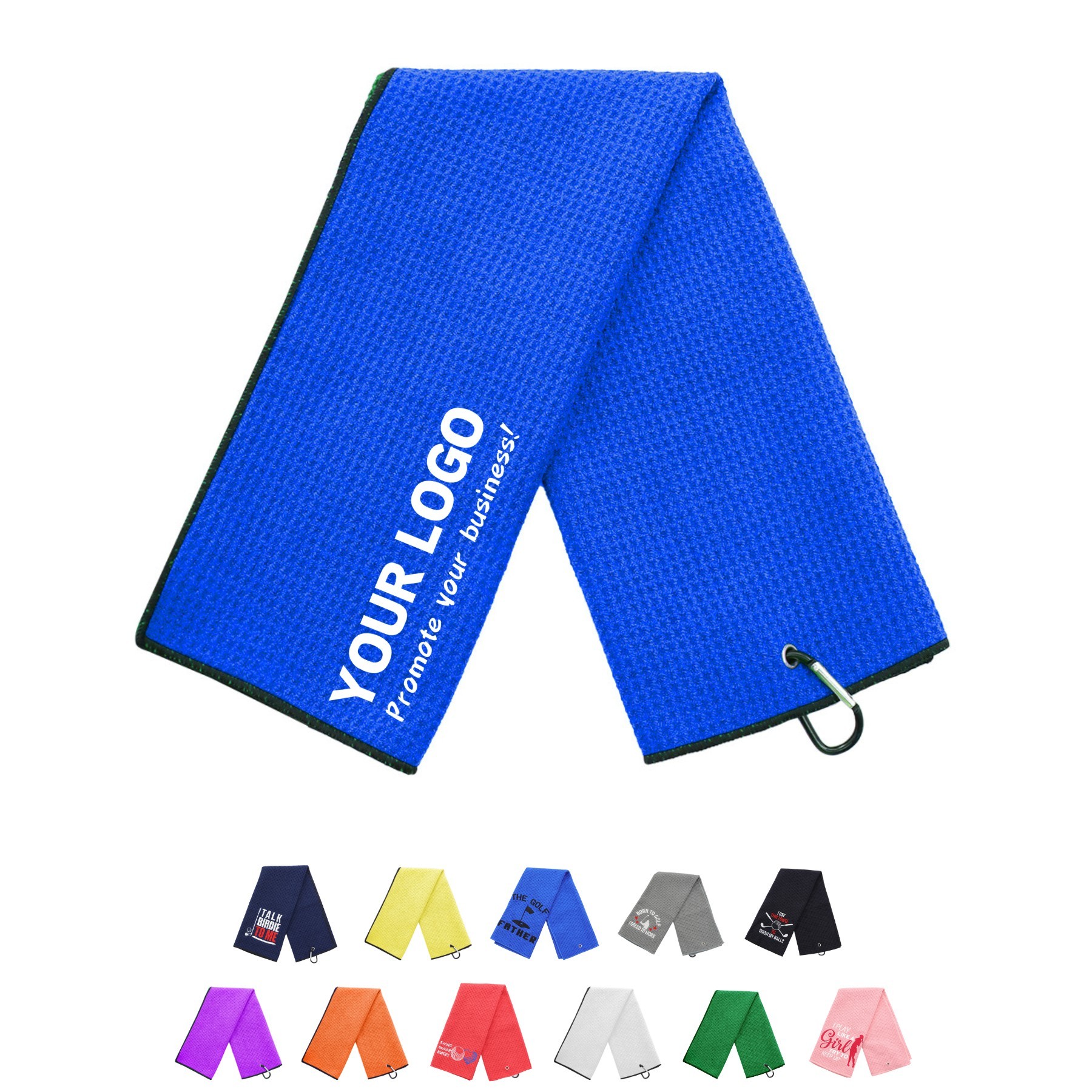 Golf Towel With Hook