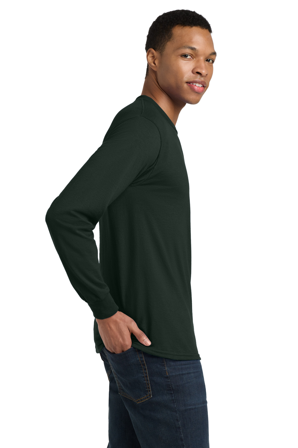 Gildan - DryBlend 50 Cotton/50 Poly Long Sleeve T-Shirt. 8400 122