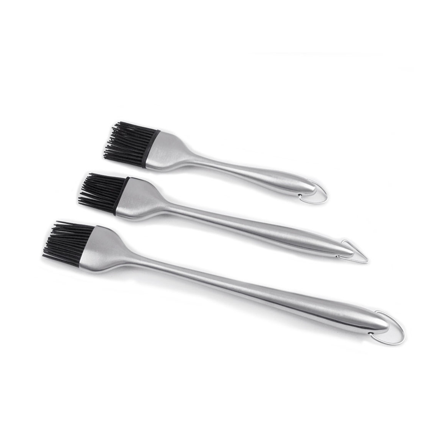 Stainless Steel Hollow Handle Outdoor Barbecue Brush 3