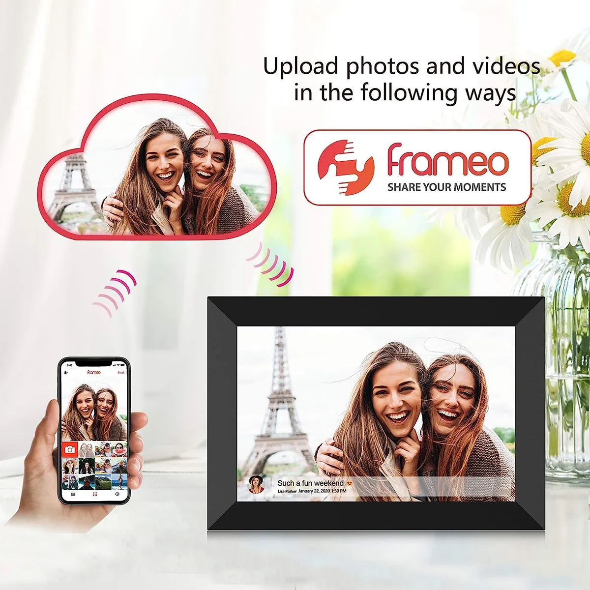 10.1 Inch Smart WiFi Digital Photo Frame 3