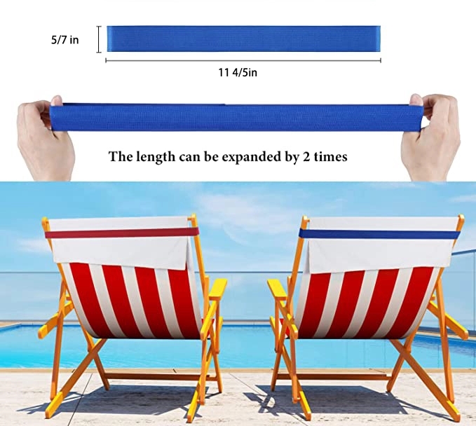 Silicone Beach Towel Bands/Clips 3