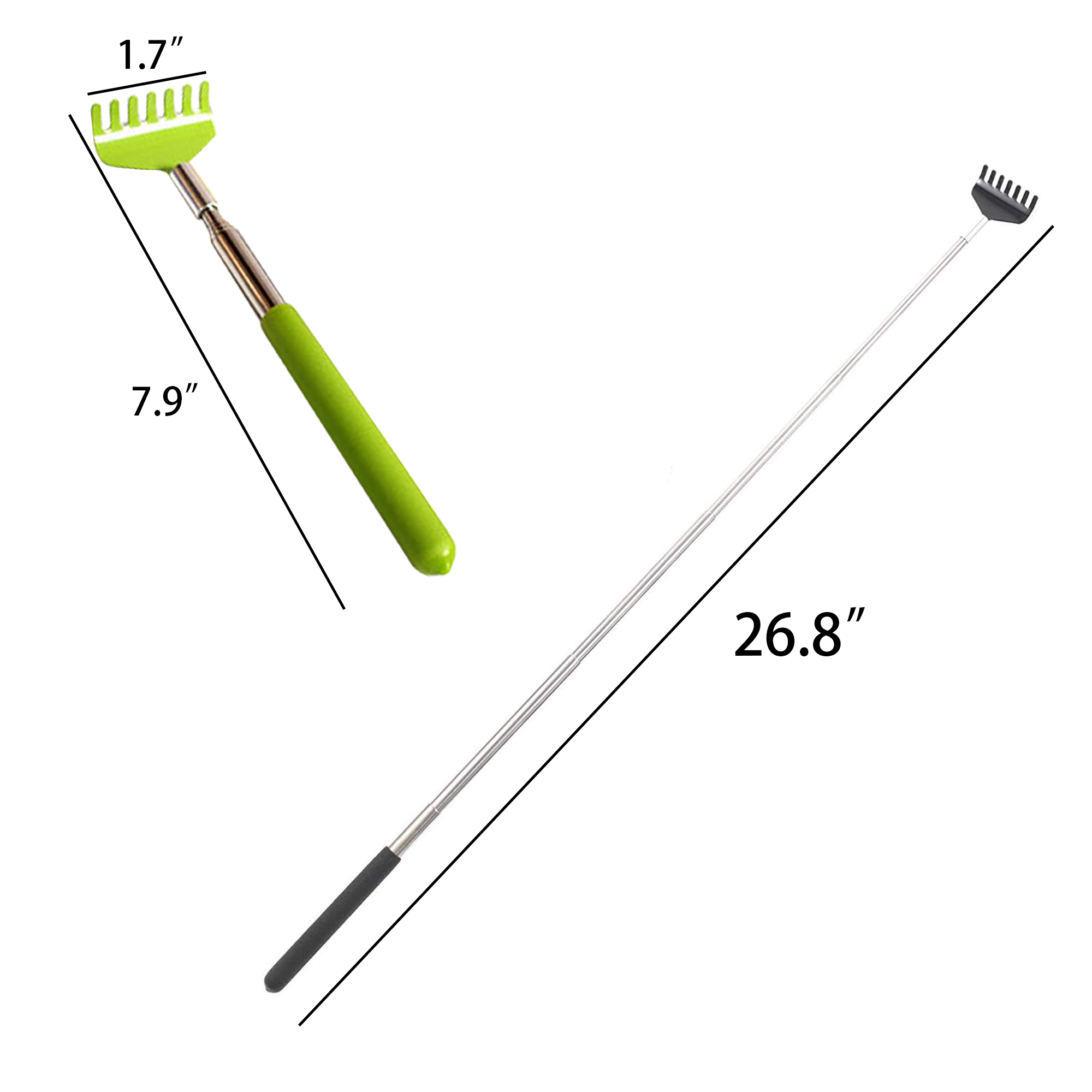 Retractable Metal Back Scratcher 3