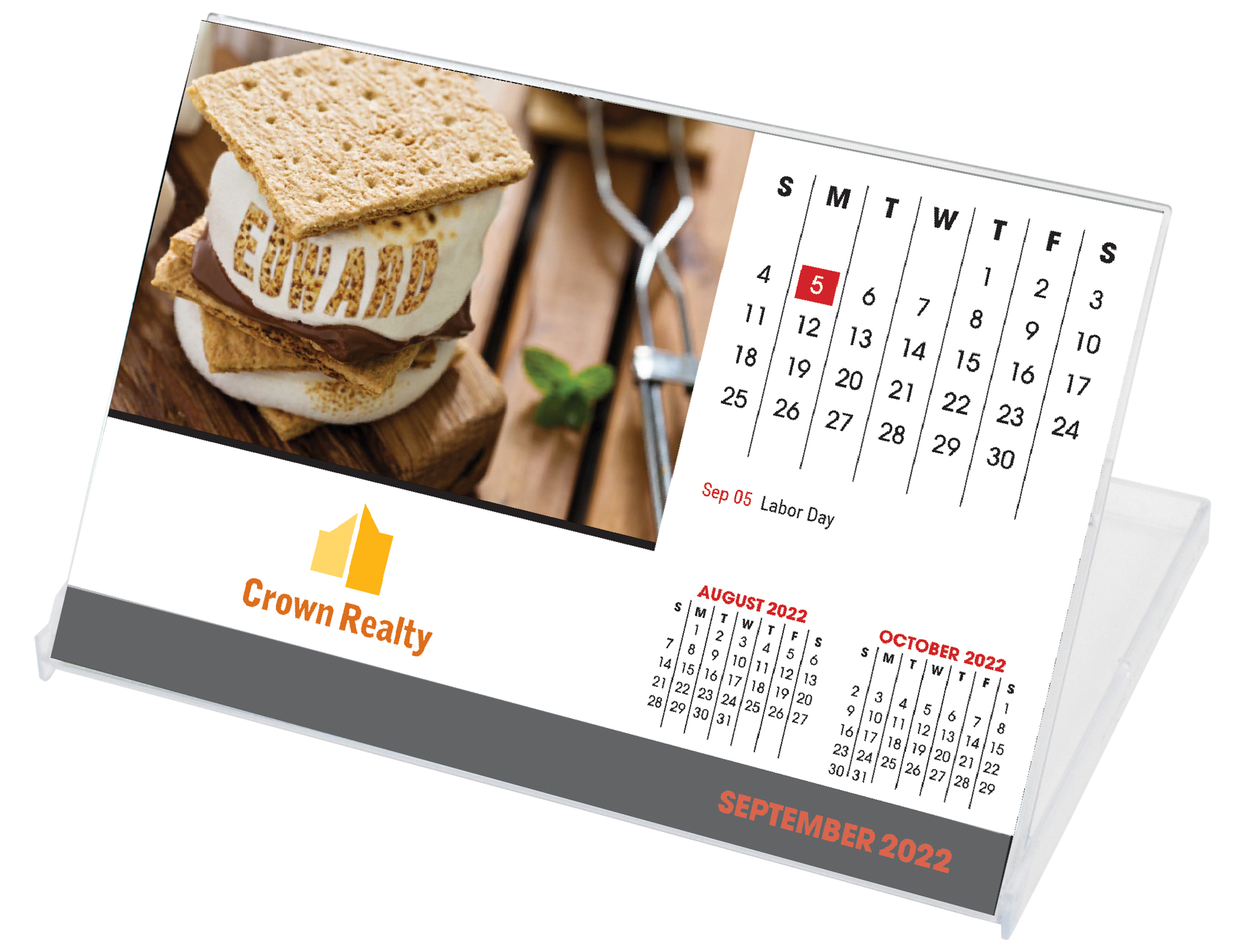 Jewel Case Calendar w/Name Personalization (4x6)