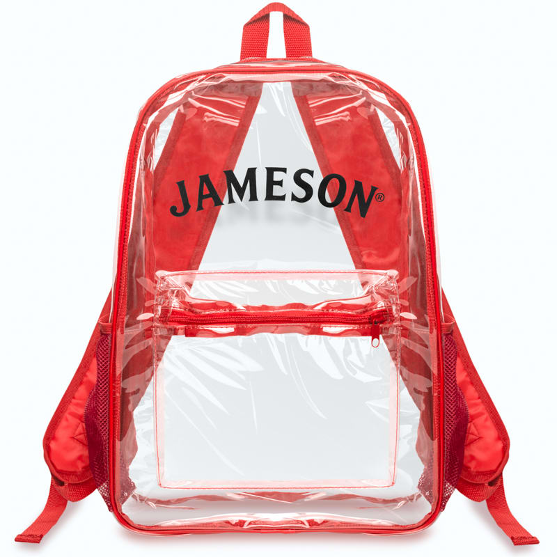 Pocket Clear Plastic Backpacks 16