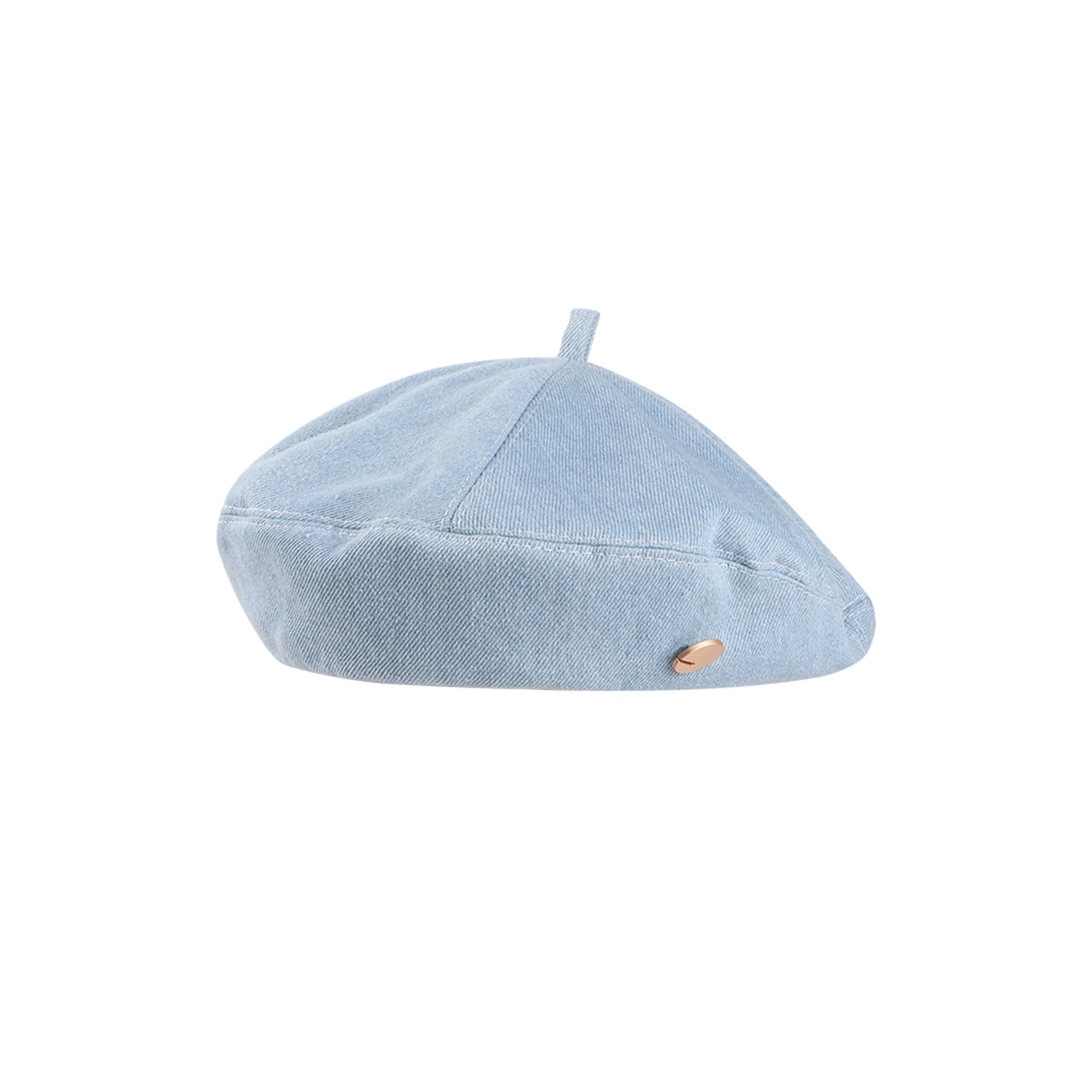 Blue Denim Hat Beret Sun Caps 2