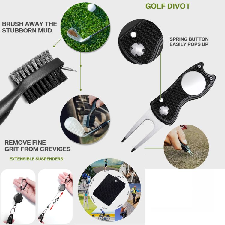 Golf Club Cleaning Kit for Men 2