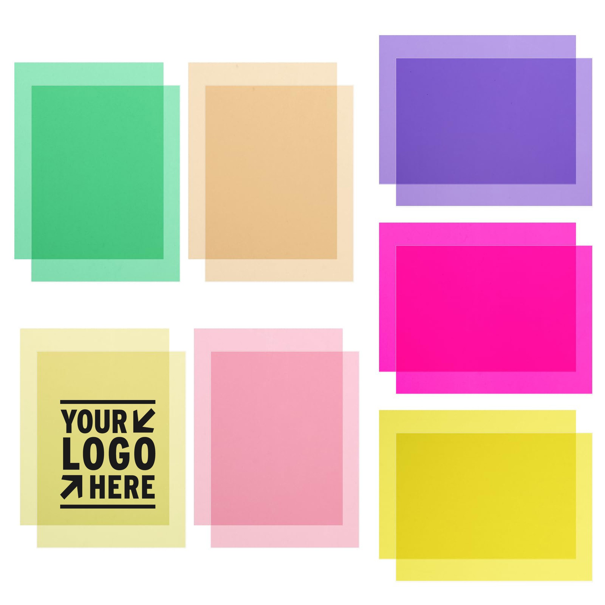 8.5 x 11 Inch Colored Overlays for Dyslexia 3