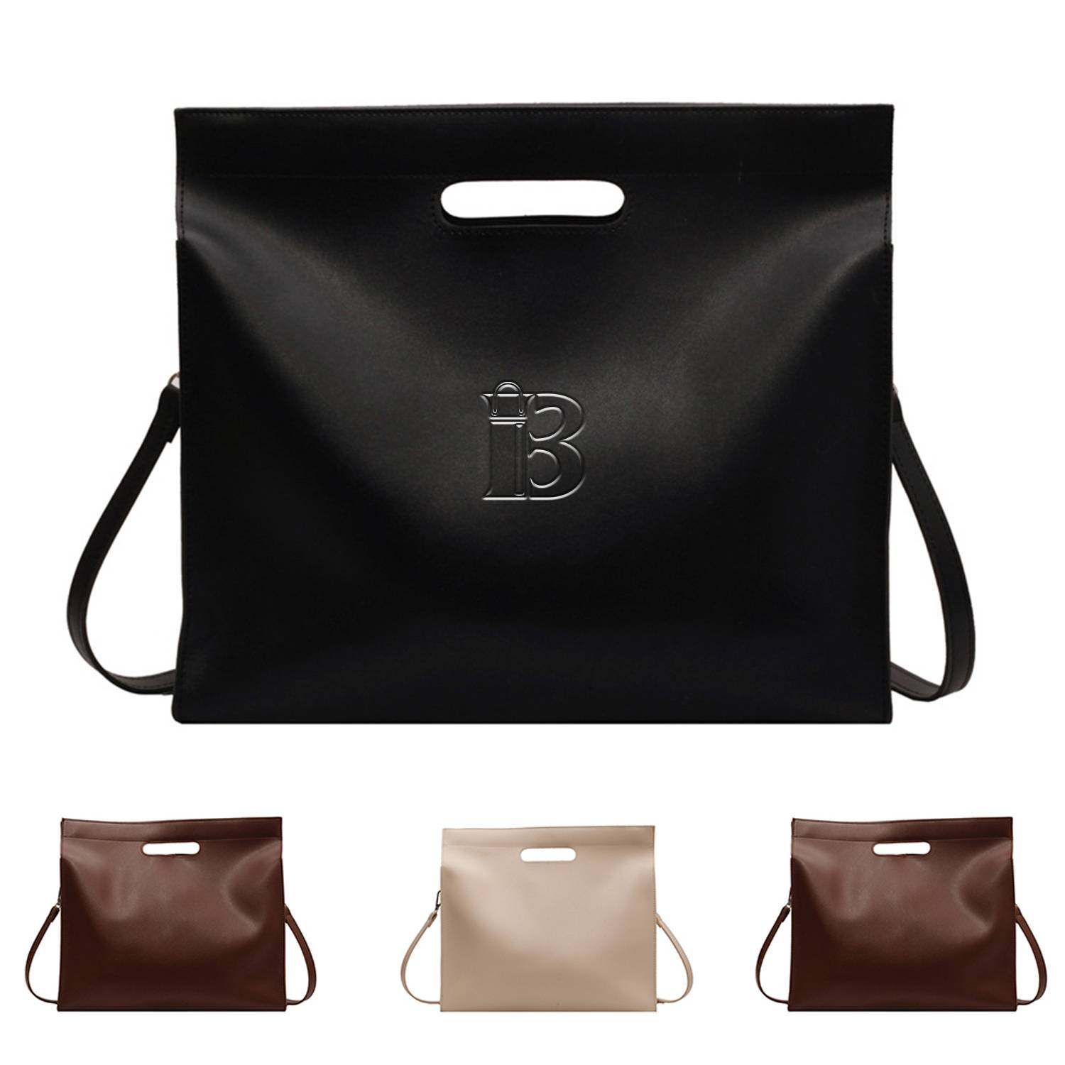 Square Vintage PU Crossbody Bag 2