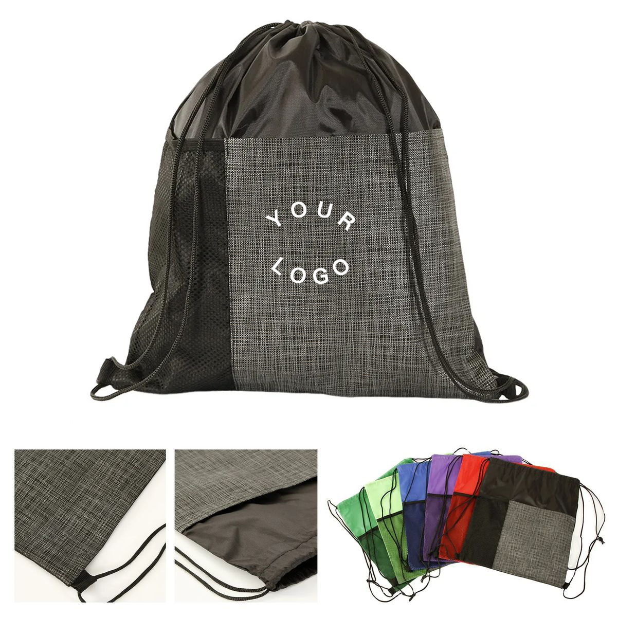 Polyester Drawstring Sportpack for Daily Use 8