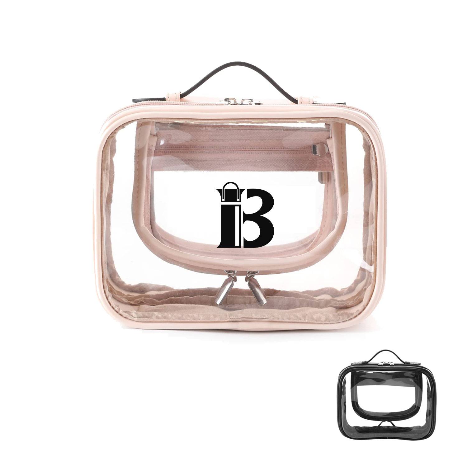 Portable Travel Cosmetics Wash Transparent Storage Bag 9