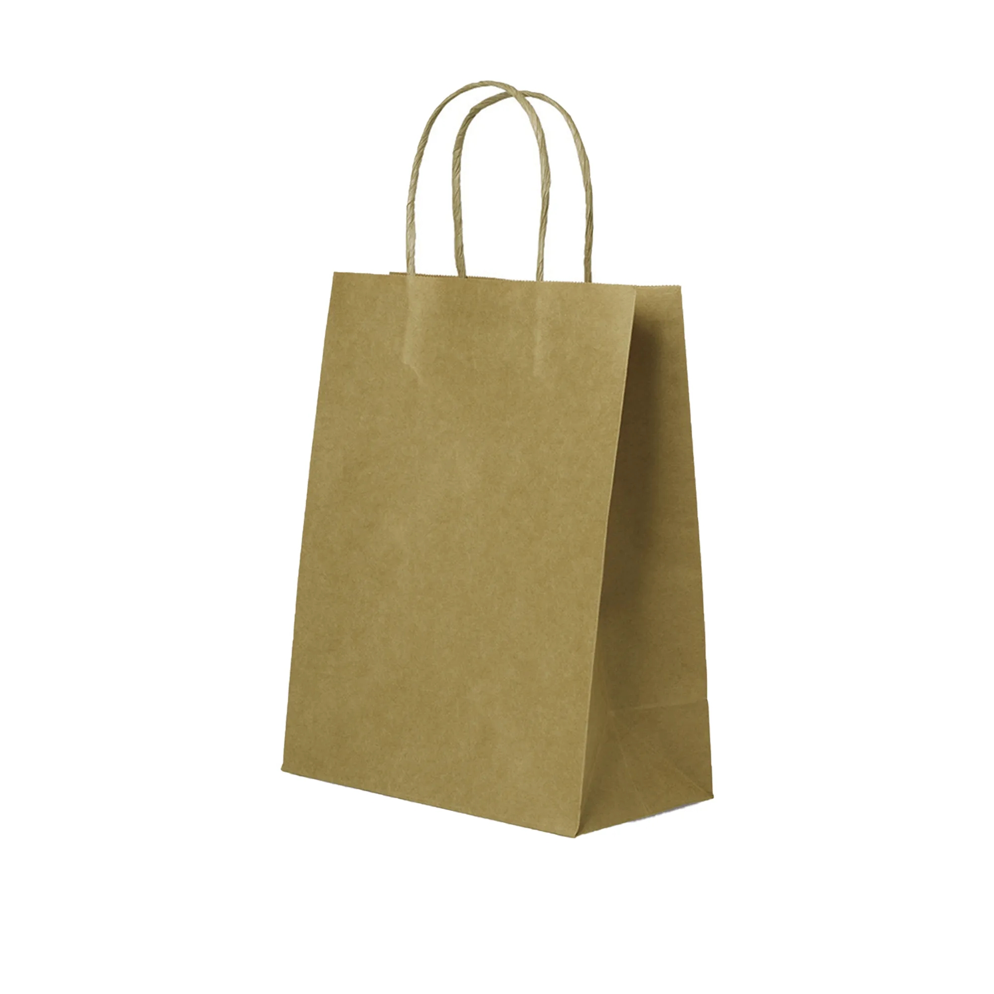 Kraft Paper Tote Bag With Handle 3