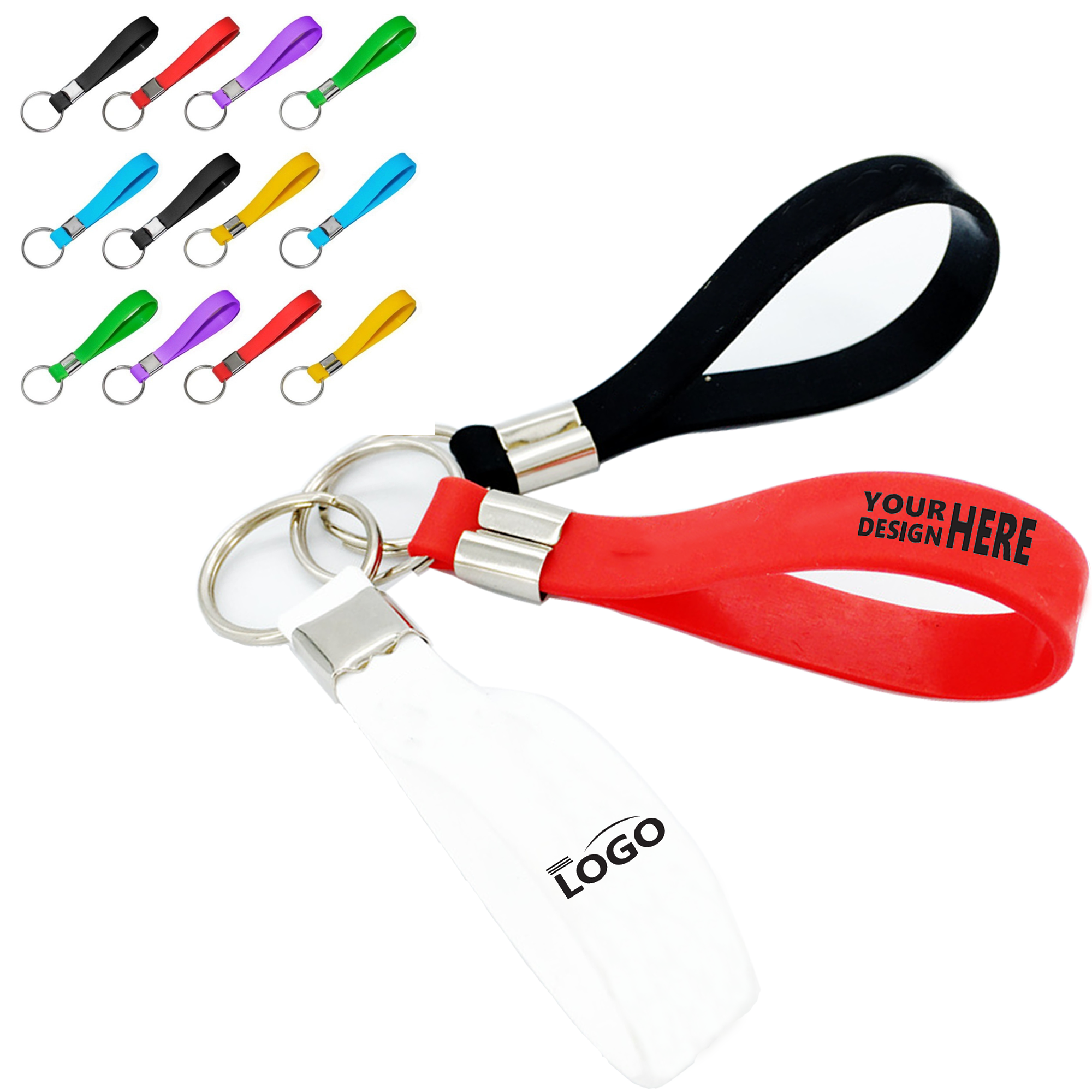 All-Day Silicone Wrist Keychain 3