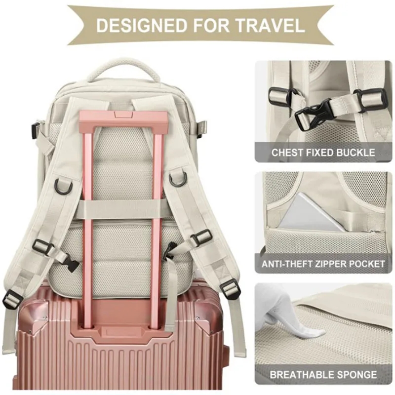Carry on Backpack-Large Travel Backpack 4