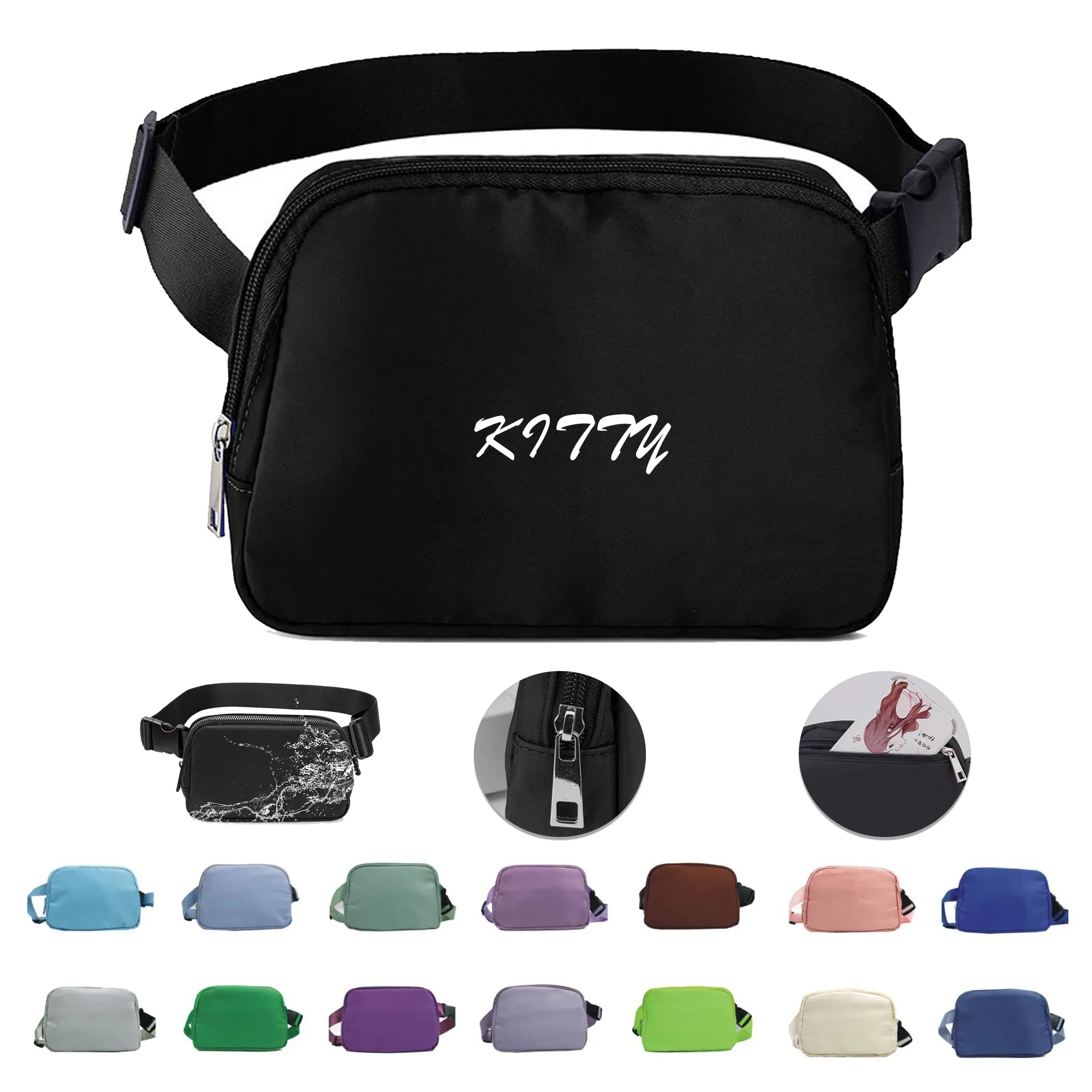 Belt Bag With Adjustable Strap