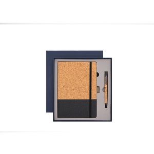 A5 Cork Wood Cover Notebook With Cork Pen 3
