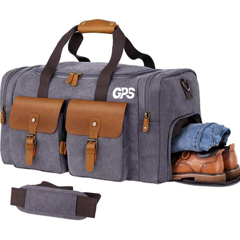 22 " Deluxe Travel Duffel With Shoe Storage 3