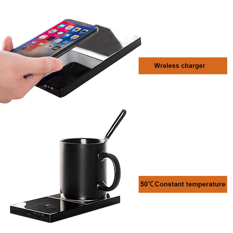 Coffee Mug Warmer Wireless Charger Mirror 2