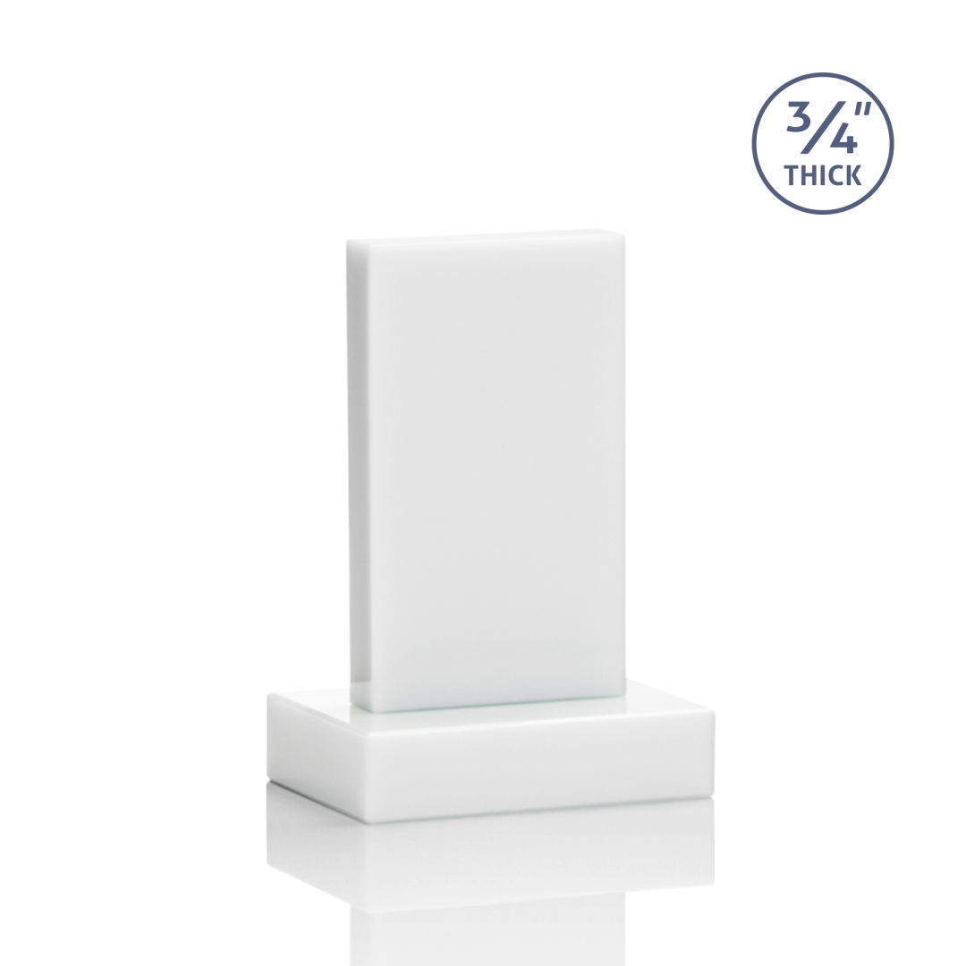 Hathaway VividPrint™ Award - White 12