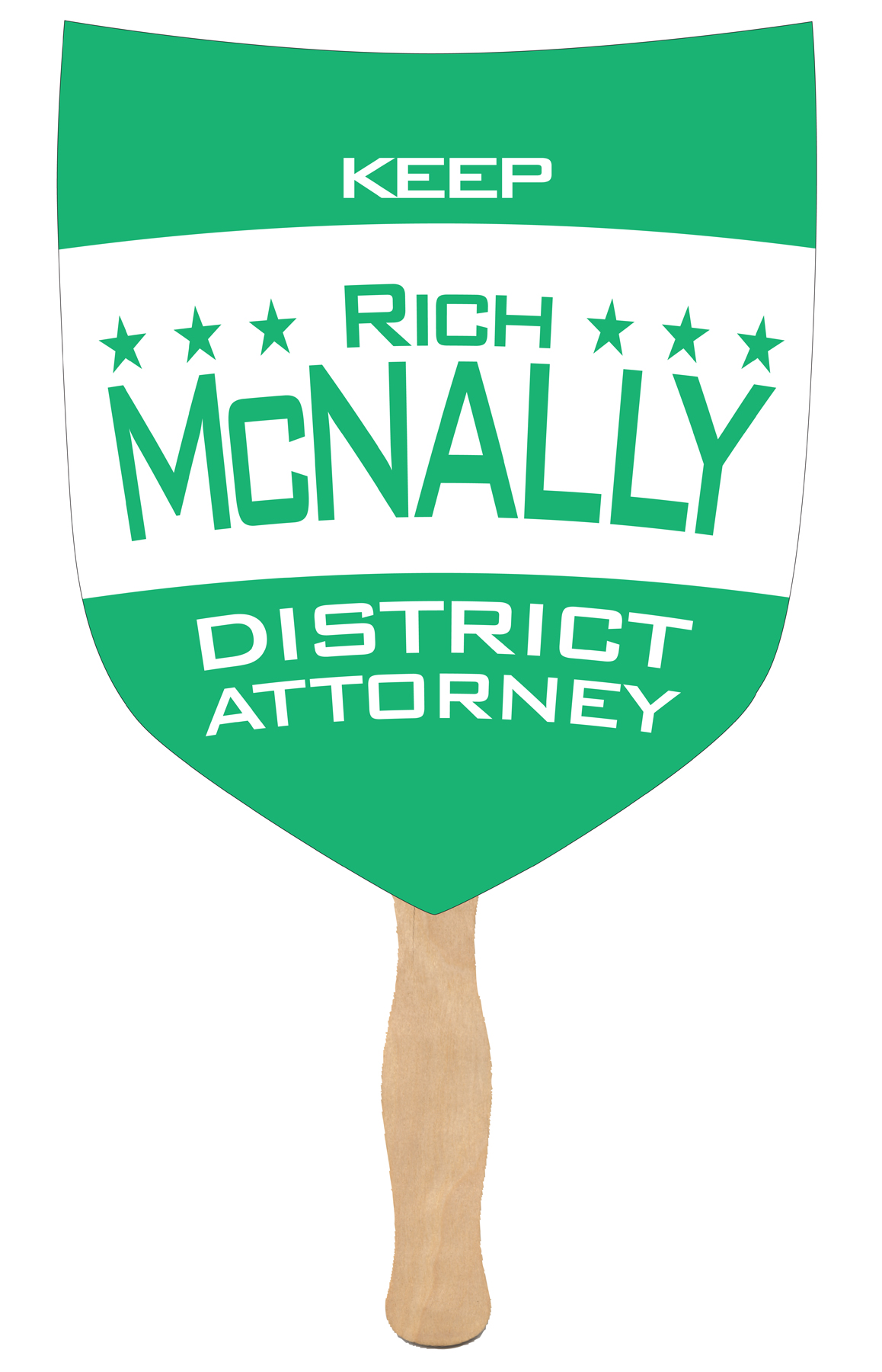 Single Side Shield Shaped Fan