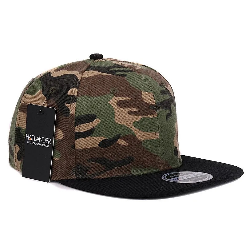 Camo Snapback Hat - Limited Edition Urban Headwear 1