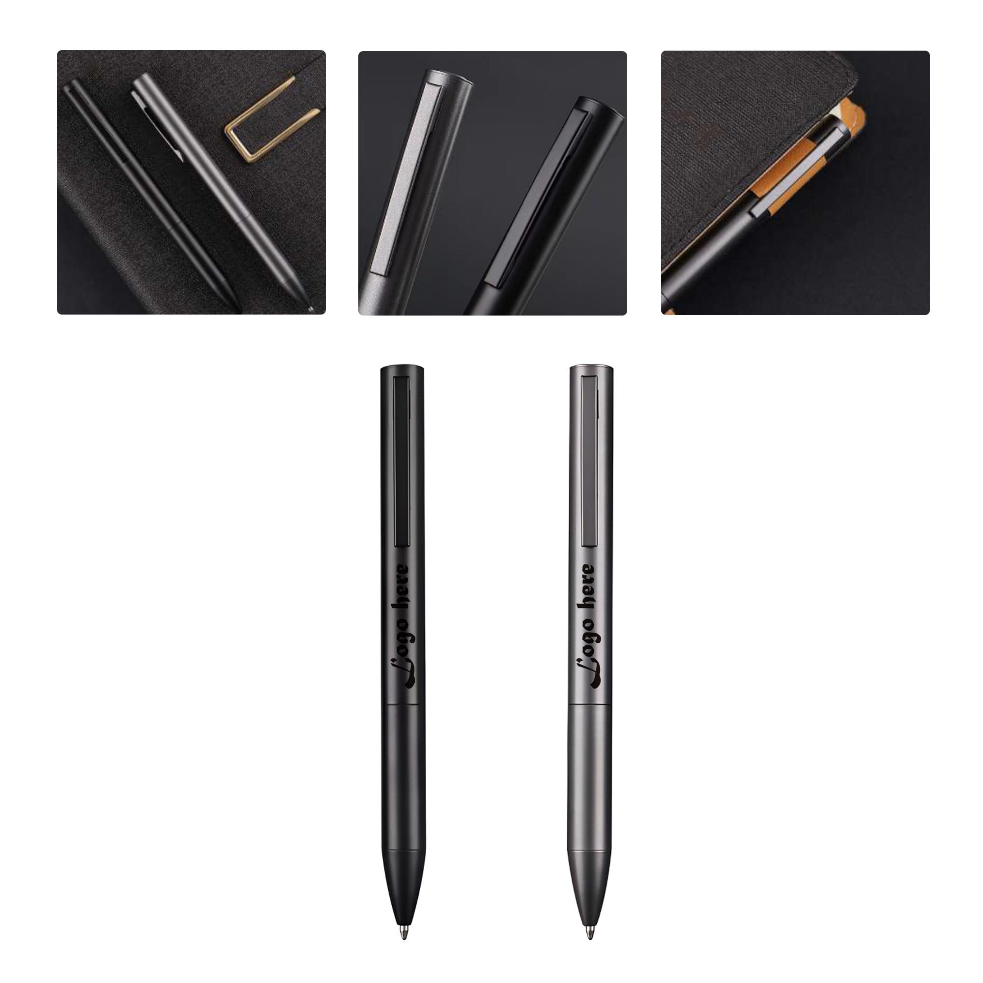MOQ50 Personalized Twist-Action Business Pen With Logo 1
