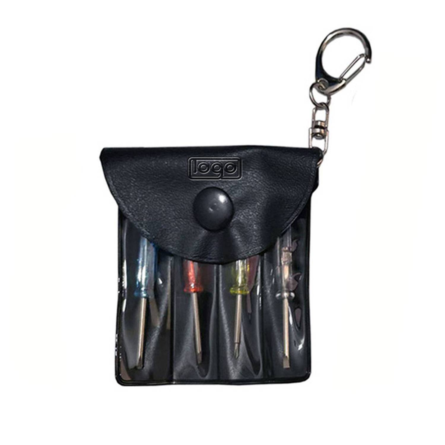 4-Piece Mini Screwdriver Tool Set w/ Storage Pouch 4