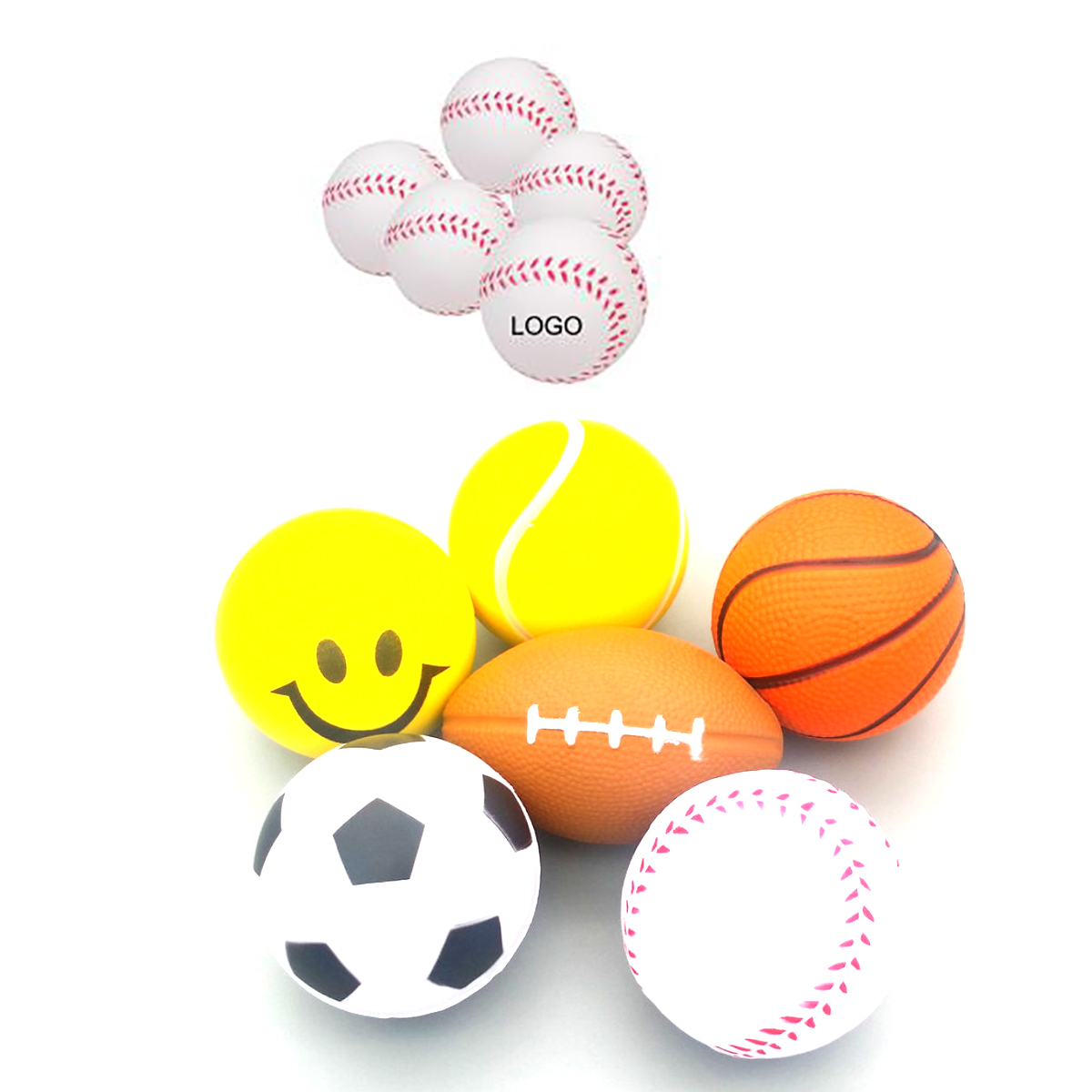 Baseball Look Stress Ball 2