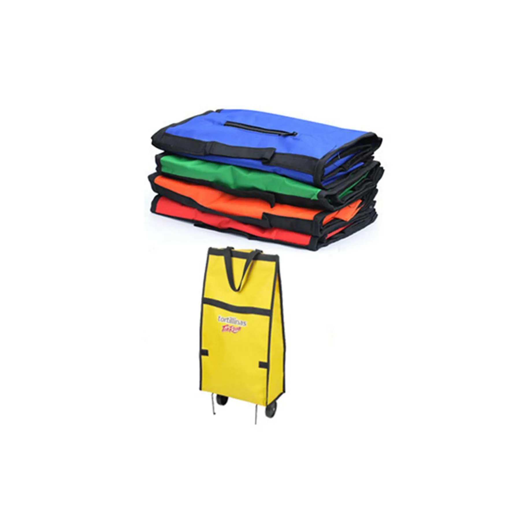 Folding Grocery Trolley Bags with Wheel 3