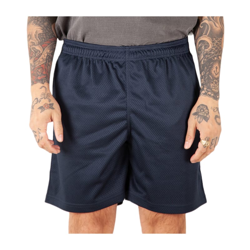 Shaka Wear Men's Mesh PE Gym Short 6