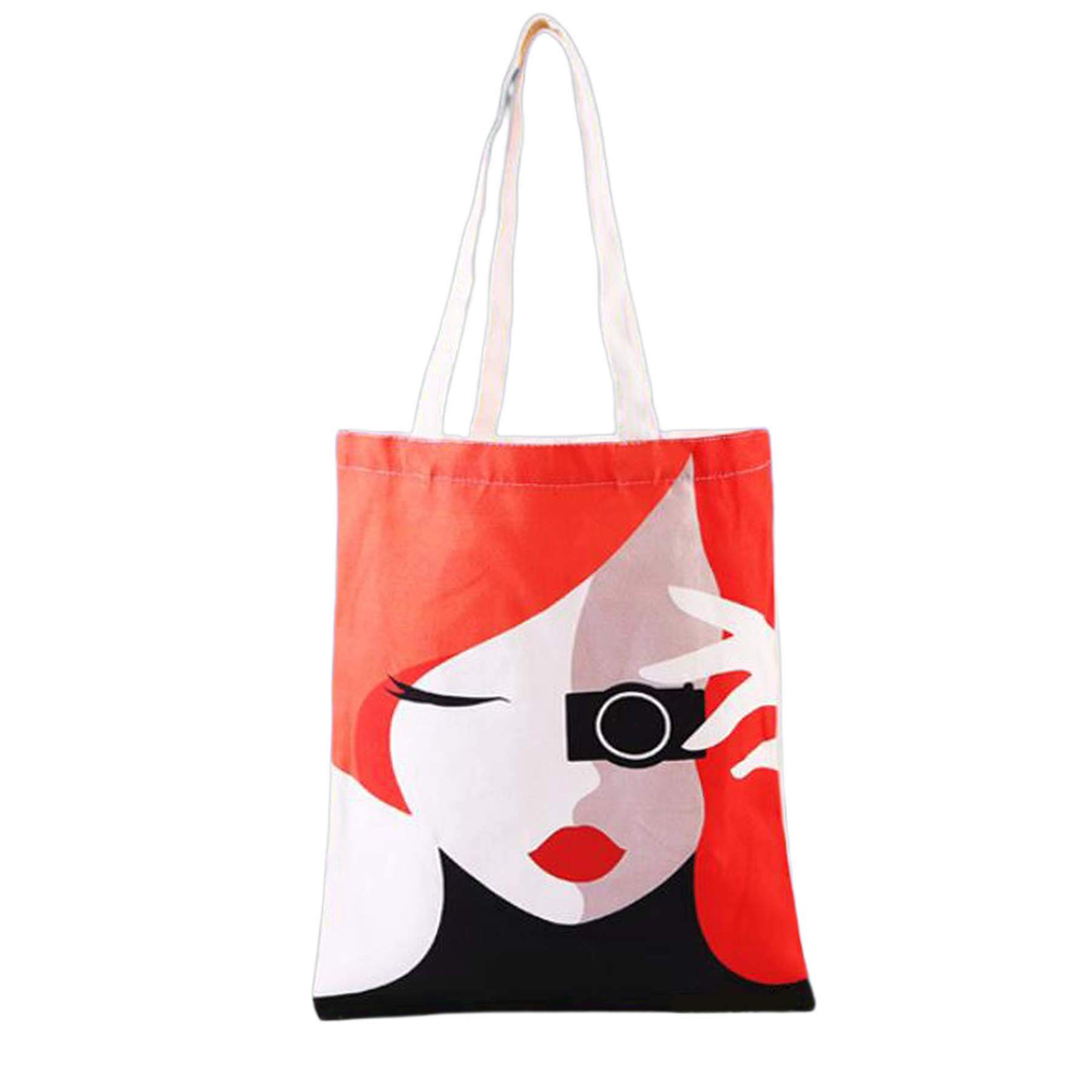 12oz Full Color Sublimated Cotton Tote Bag 1
