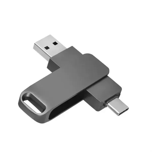 Rotating USB Flash Drive - Dual-Purpose Storage Solution 9
