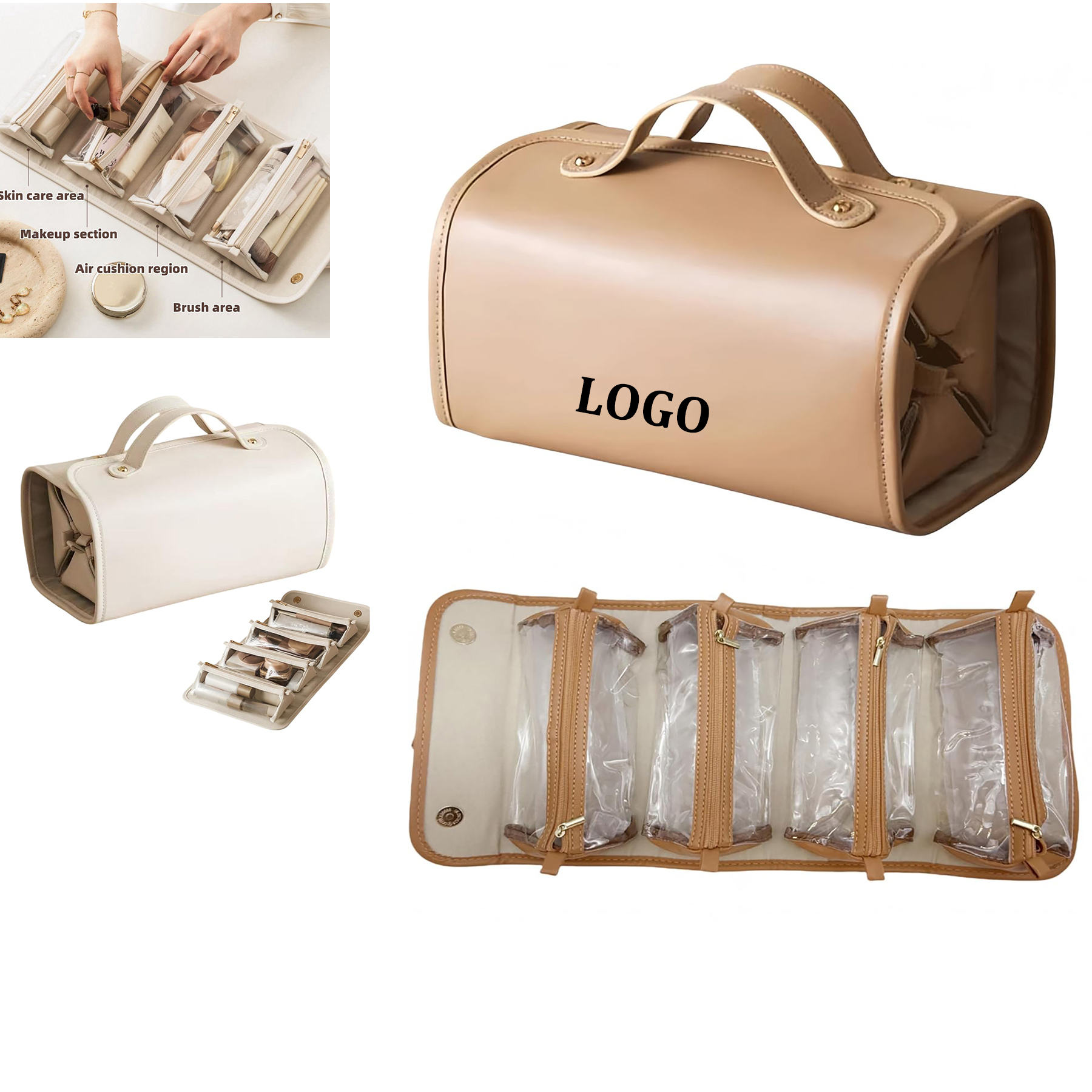 4 in 1 Foldable Cosmetic Bag 5