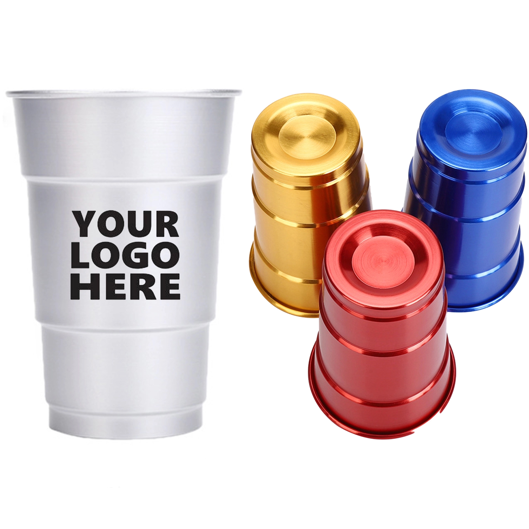 16oz Recyclable Aluminum Party Cup 1