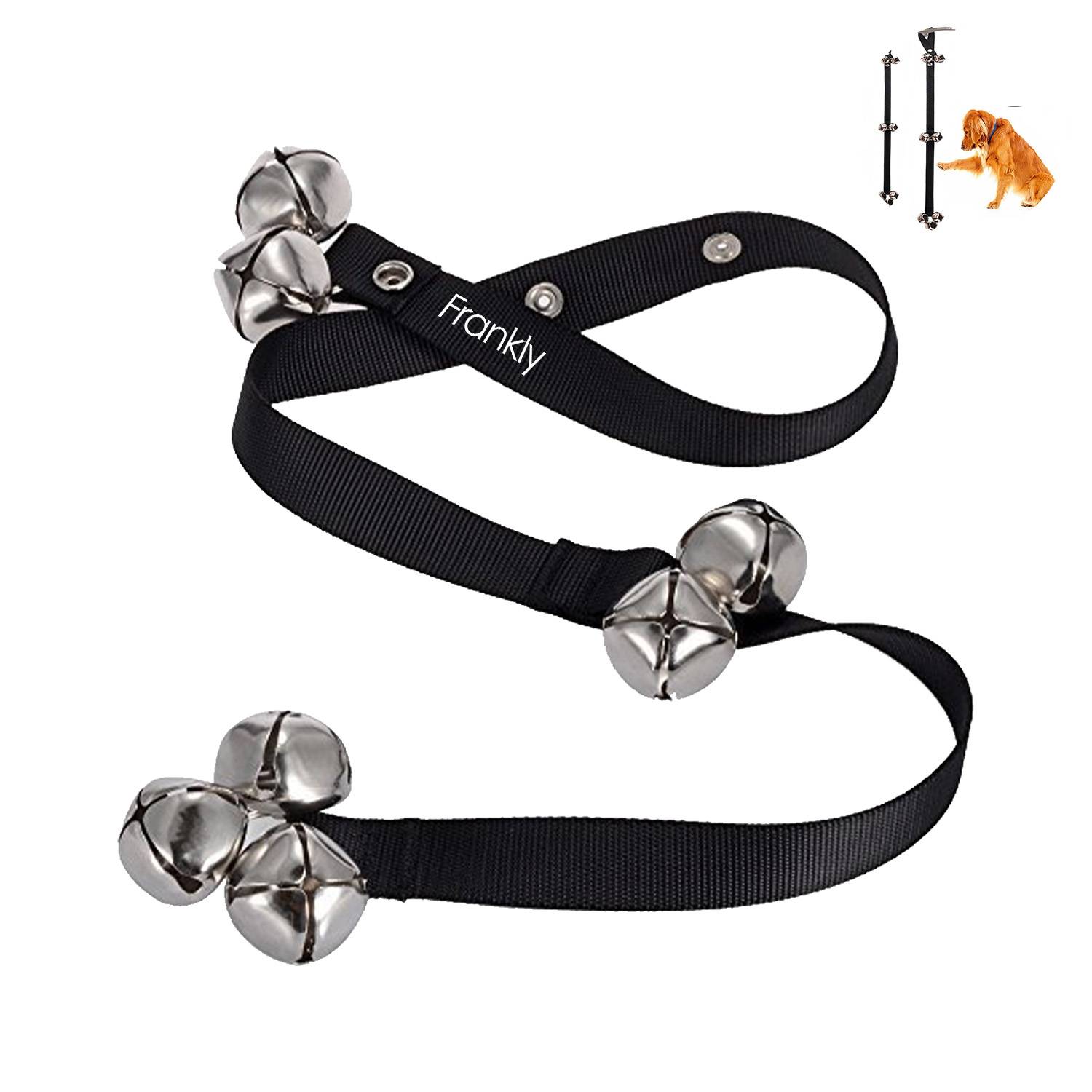 Outdoors pet traction rope with bells 1