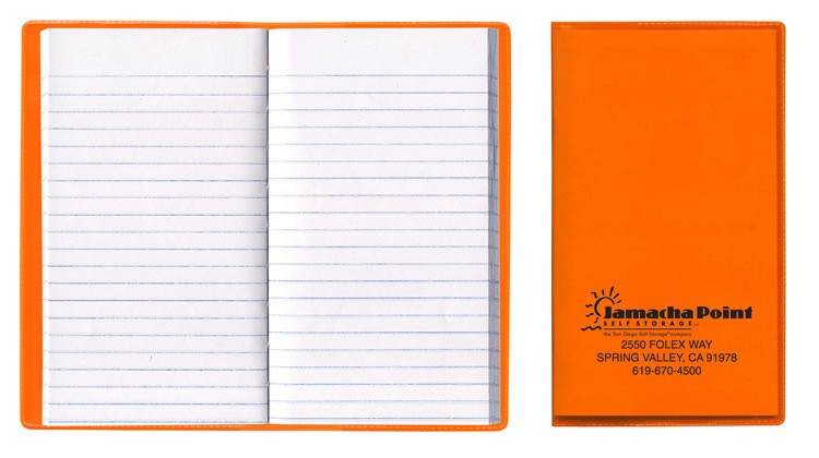 Translucent Vinyl Cover Tally Book 2