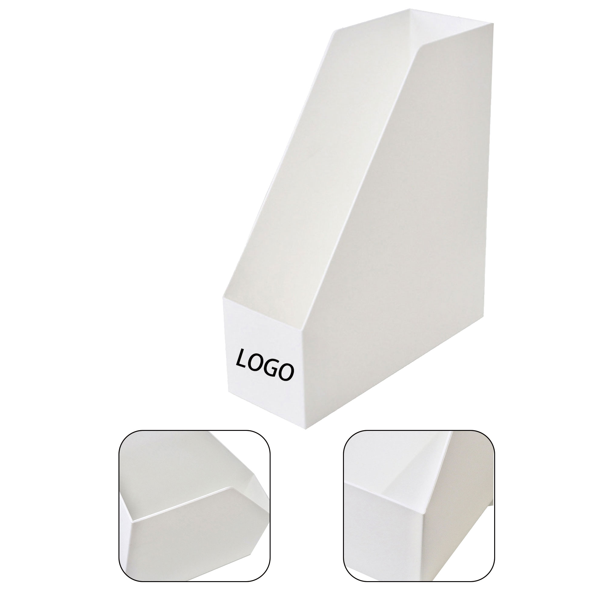 Polypropylene Vertical Book Stand Organizer 3